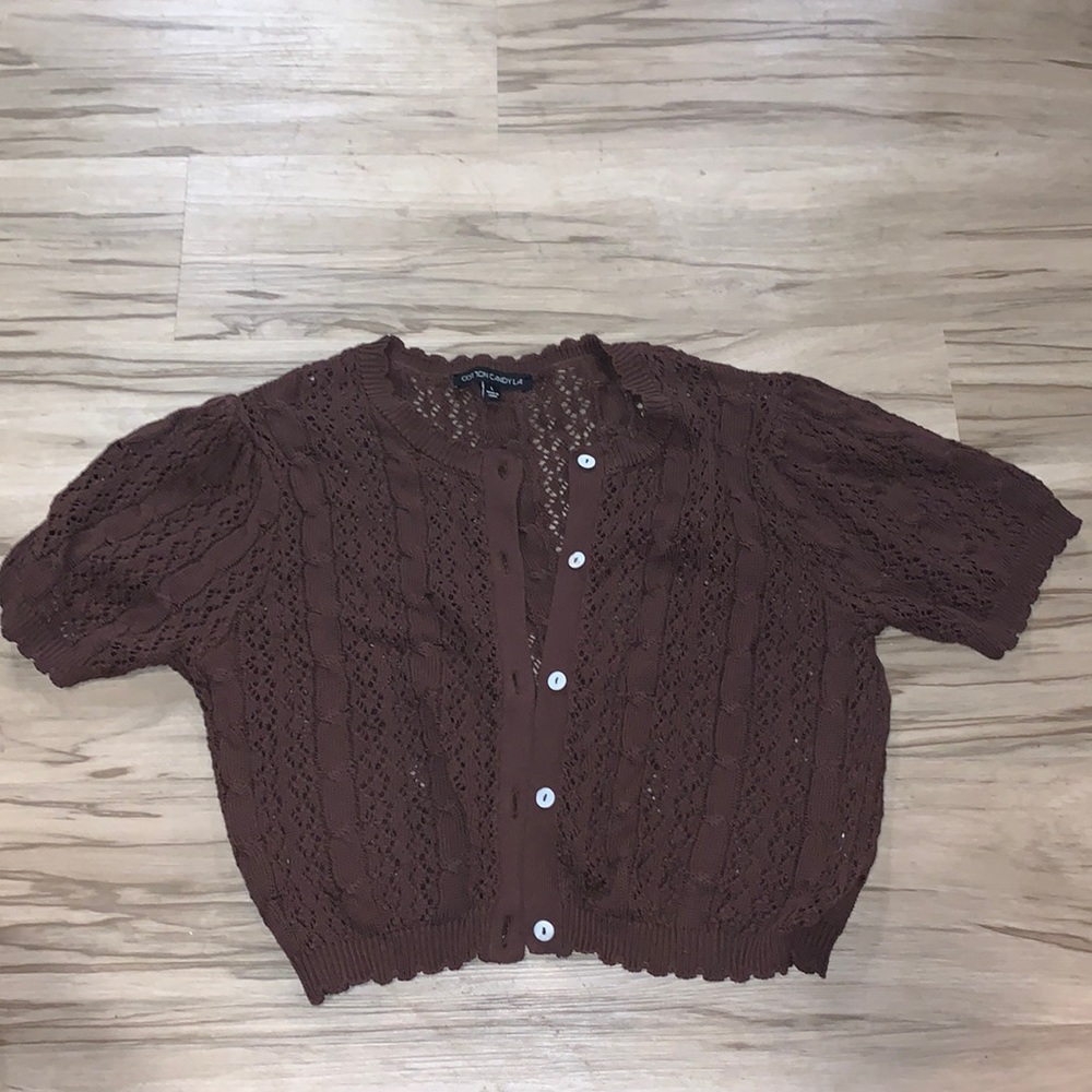 Knit t-shirt